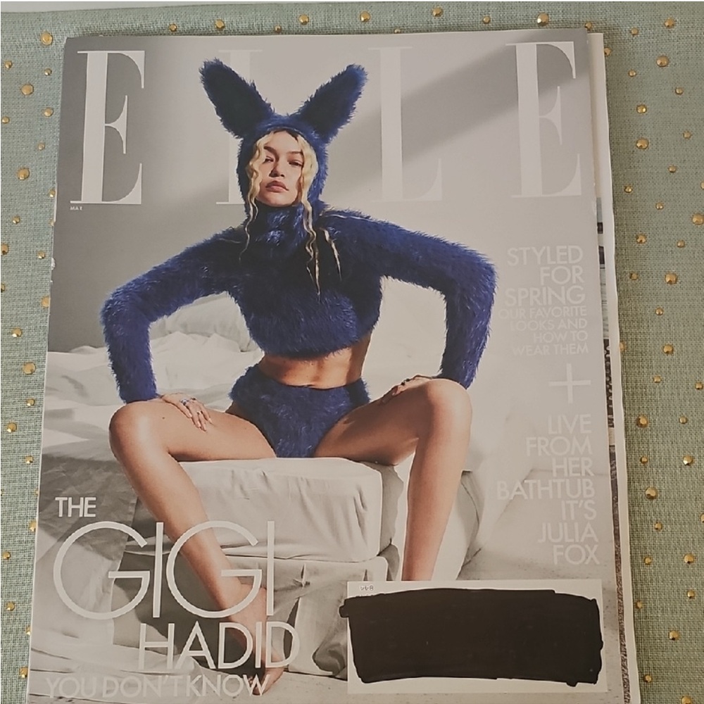 Elle Magazine March 2023 Gigi Hadid